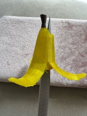 The Fawn Doe Super Mario Banana Straw Topper